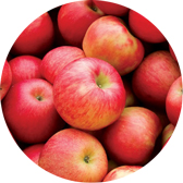 materia prima frutal: manzanas