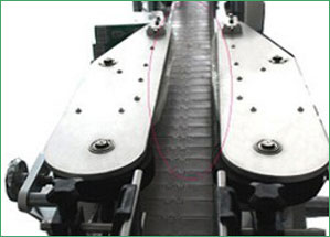 bottle dividing correction device