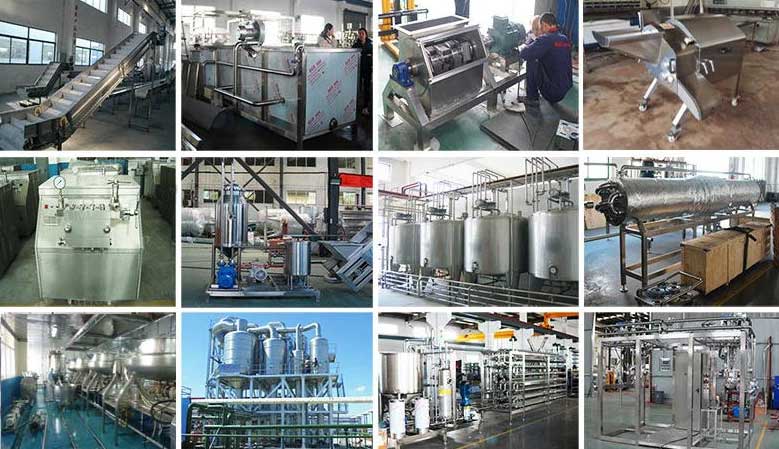 Main jam making equipment