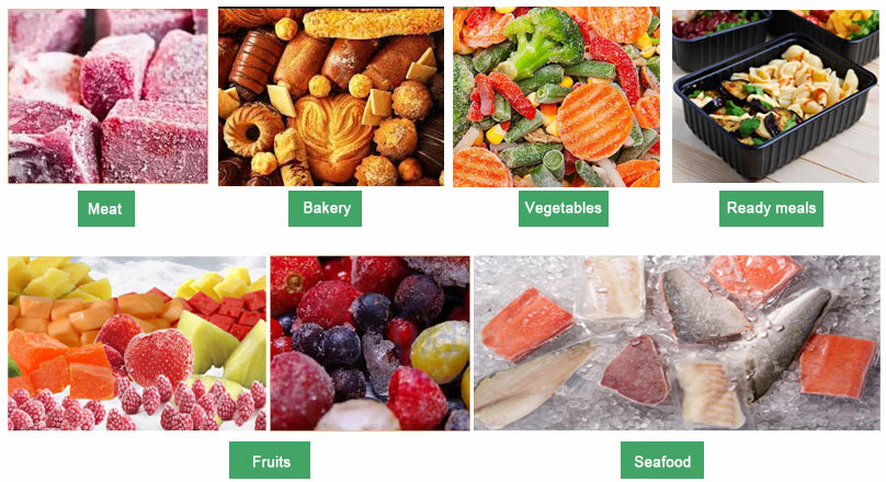 air blast freezer application