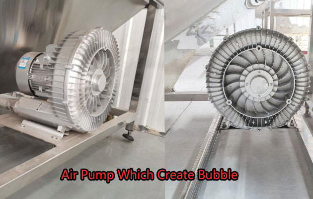 air pump create bubble