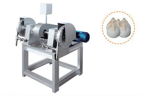 coconut deshelling machine