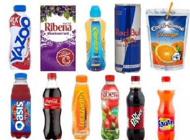 What materials can be used as fruit juice bottle?