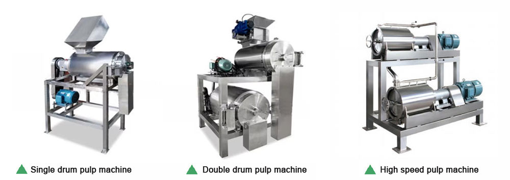 Various mango pulp making machines
