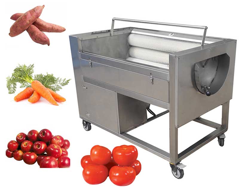 drum fruit and vegetable washing machine