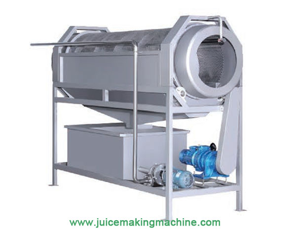 drum type fruit and vegetable washing machine