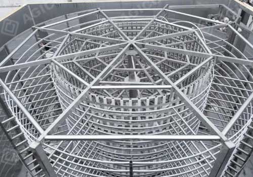 Spiral freezer construction