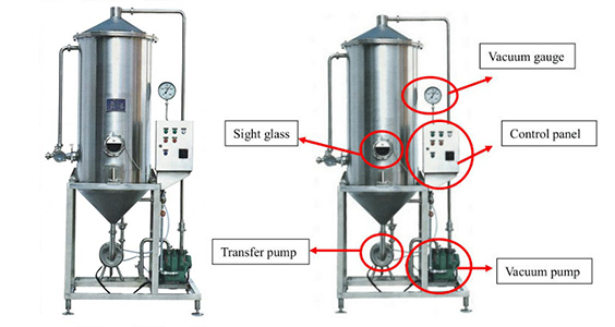 vacuum deaerator