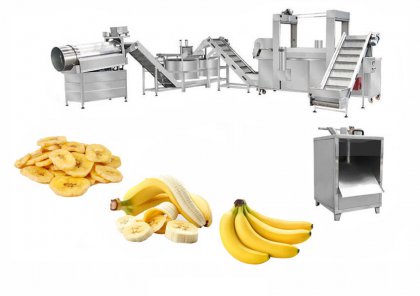 Línea de Producción de Chips de Plátano